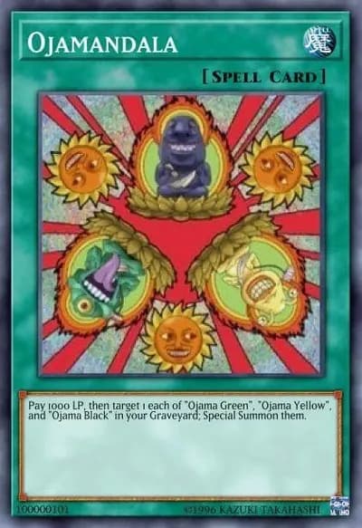 Ojamandala — Carta Yu-Gi-Oh!
