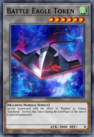 Battle Eagle Token — Carta Yu-Gi-Oh!