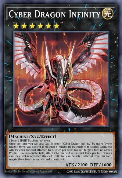 Cyber Dragon Infinity — Carta Yu-Gi-Oh!