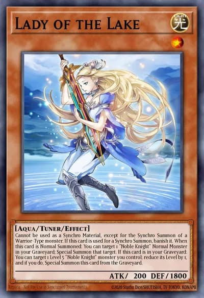 Lady of the Lake — Carta Yu-Gi-Oh!