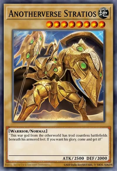Anotherverse Stratios — Carta Yu-Gi-Oh!