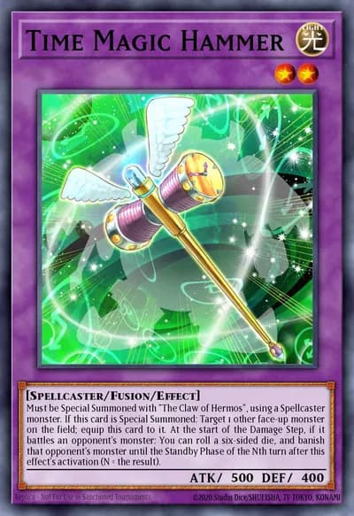 Martelo da Magia do Tempo — Carta Yu-Gi-Oh!