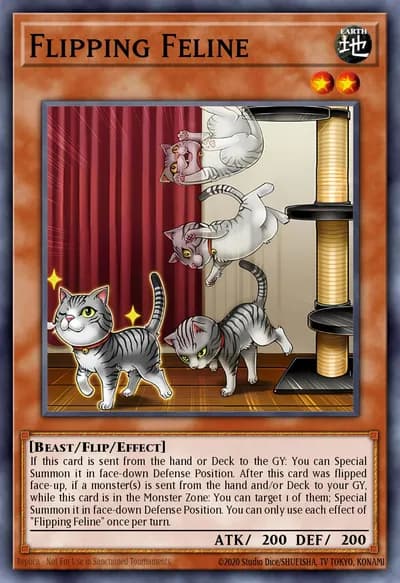 Felino Virante — Carta Yu-Gi-Oh!