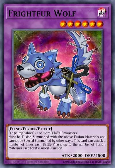 Frightfur Wolf — Carta Yu-Gi-Oh!