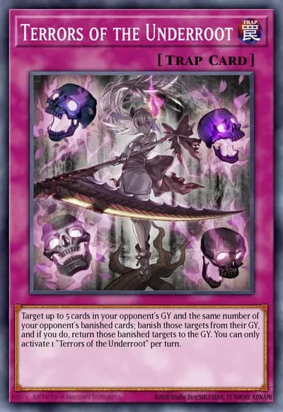 Terrors of the Underroot — Carta Yu-Gi-Oh!