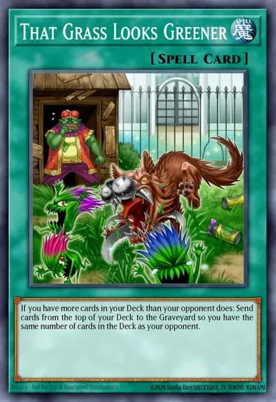 That Grass Looks Greener — Carta Yu-Gi-Oh!