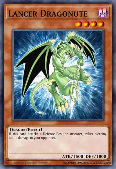 Lancer Dragonute — Carta Yu-Gi-Oh!