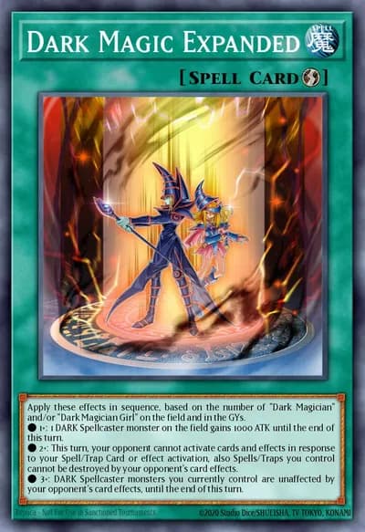 Magia Negra Expandida — Carta Yu-Gi-Oh!