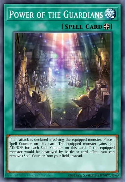 Poder dos Guardiões — Carta Yu-Gi-Oh!