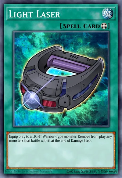 Laser de Luz — Carta Yu-Gi-Oh!