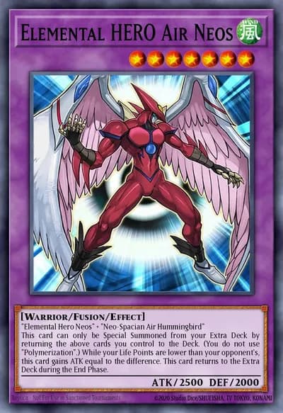 Elemental HERO Air Neos — Carta Yu-Gi-Oh!