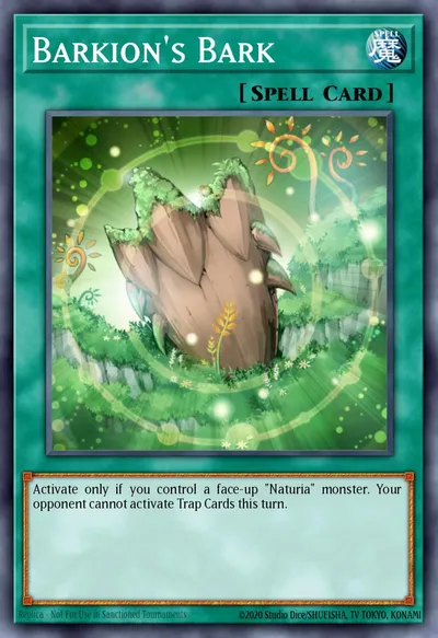 Barkion's Bark — Carta Yu-Gi-Oh!