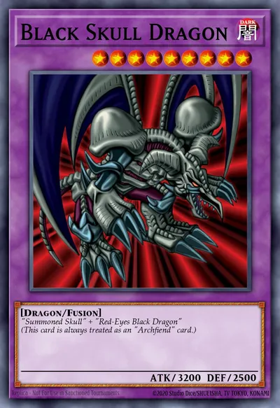 Black Skull Dragon — Carta Yu-Gi-Oh!