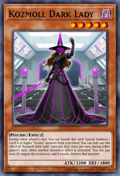 Kozmoll Dark Lady — Carta Yu-Gi-Oh!