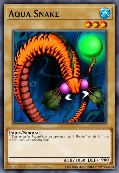 Aqua Snake — Carta Yu-Gi-Oh!