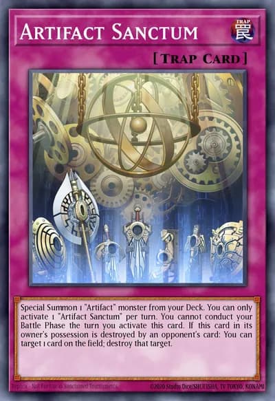 Artefato Santuário — Carta Yu-Gi-Oh!