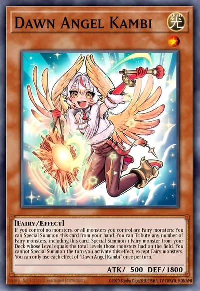 Anjo do Alvorecer Kambi — Carta Yu-Gi-Oh!