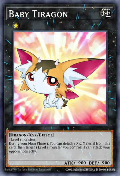 Baby Tiragon — Carta Yu-Gi-Oh!