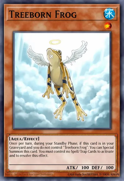 Sapo Arbóreo — Carta Yu-Gi-Oh!