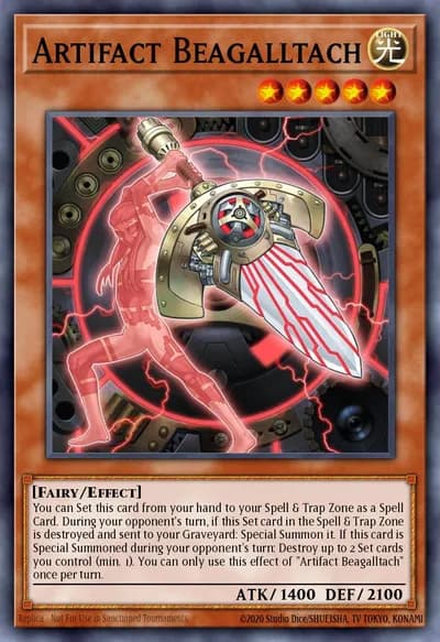 Artefato Beagalltach — Carta Yu-Gi-Oh!