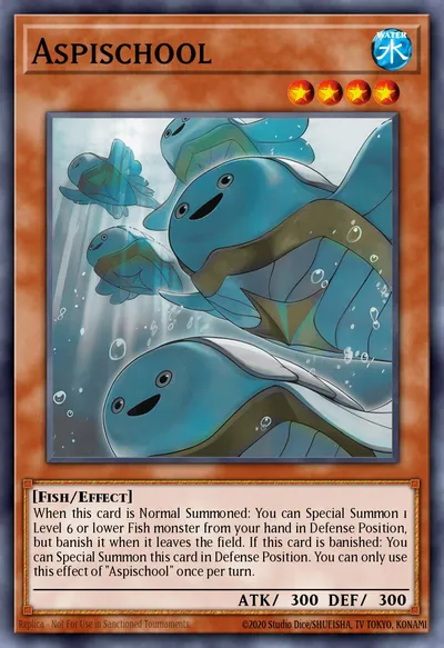 Aspischool — Carta Yu-Gi-Oh!