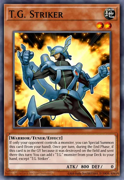 T.G. Striker — Carta Yu-Gi-Oh!