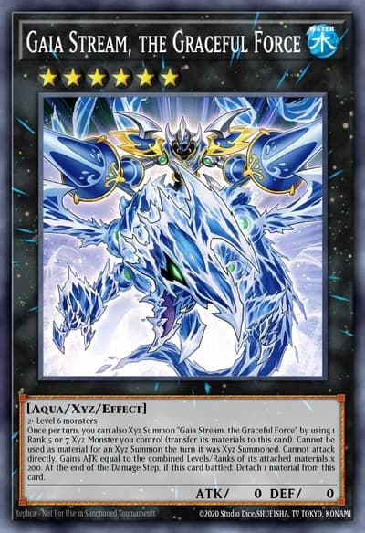 Gaia Stream, the Graceful Force — Carta Yu-Gi-Oh!