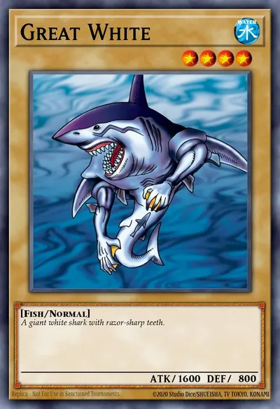 Great White — Carta Yu-Gi-Oh!
