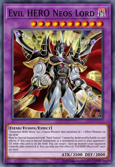 Evil HERO Neos Lord — Carta Yu-Gi-Oh!