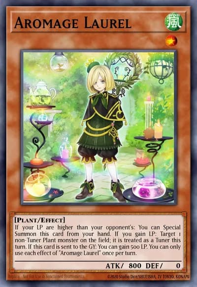 Aromage Laurel — Carta Yu-Gi-Oh!