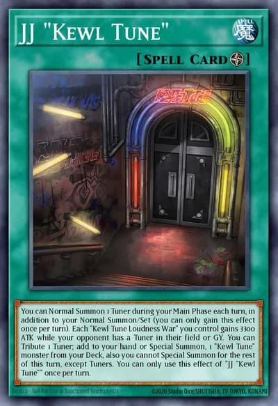JJ "Kewl Tune" — Carta Yu-Gi-Oh!