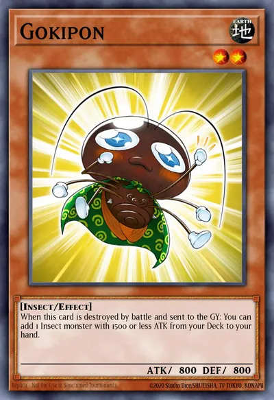 Gokipon — Carta Yu-Gi-Oh!