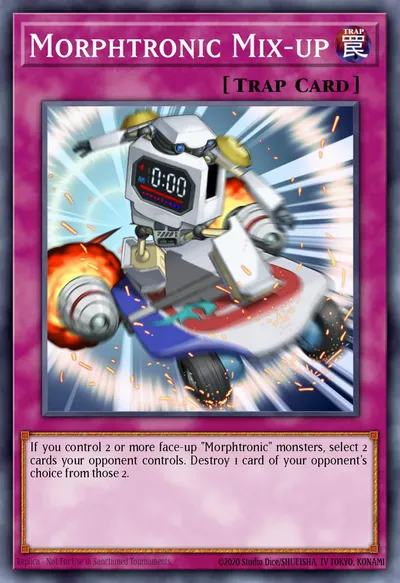 Confusão Morfotrônica — Carta Yu-Gi-Oh!