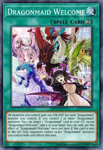 Dragonmaid Welcome — Carta Yu-Gi-Oh!