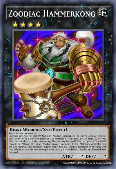Zoodiac Hammerkong — Carta Yu-Gi-Oh!