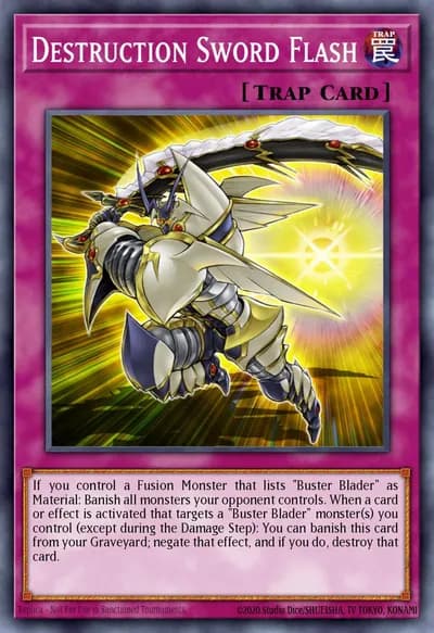 Destruction Sword Flash — Carta Yu-Gi-Oh!