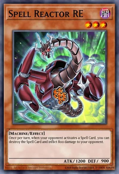 Reator Mágico RE — Carta Yu-Gi-Oh!