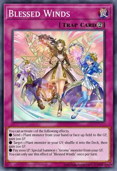 Ventos Abençoados — Carta Yu-Gi-Oh!
