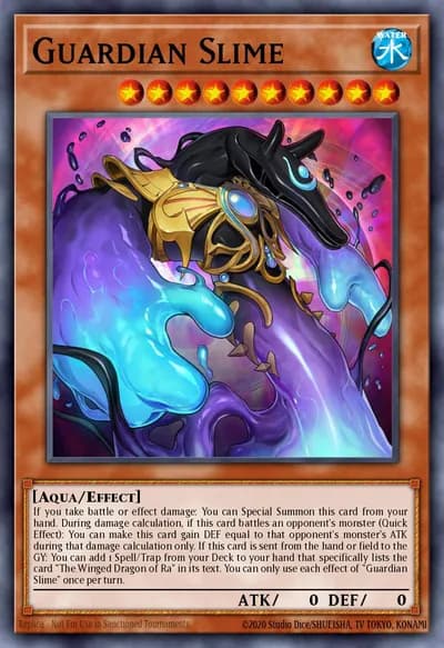 Guardião Slime — Carta Yu-Gi-Oh!