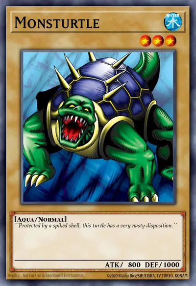 Monsturtle — Carta Yu-Gi-Oh!
