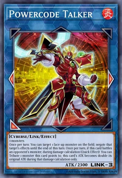 Powercode Talker — Carta Yu-Gi-Oh!