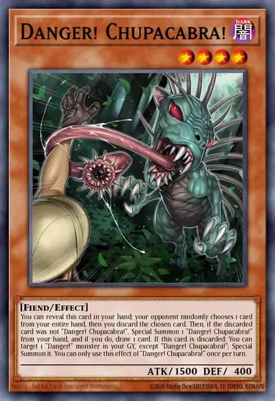 Danger! Chupacabra! — Carta Yu-Gi-Oh!
