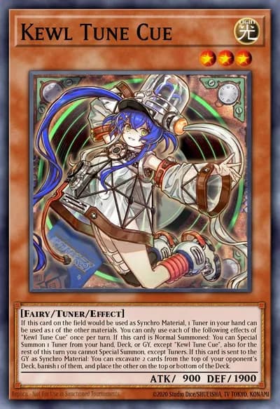 Kewl Tune Cue — Carta Yu-Gi-Oh!