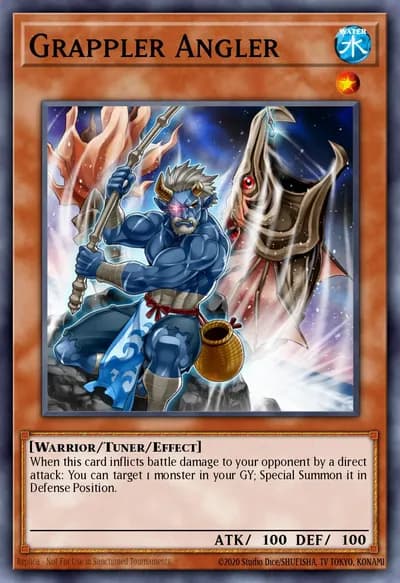 Grappler Angler — Carta Yu-Gi-Oh!