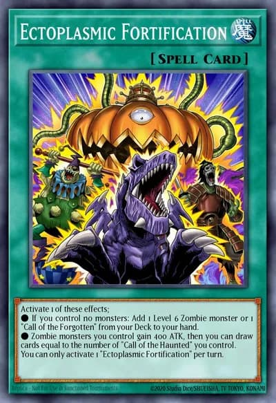 Ectoplasmic Fortification — Carta Yu-Gi-Oh!