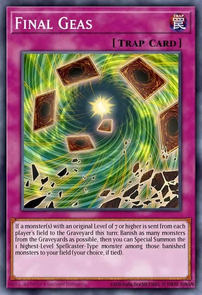 Geas Final — Carta Yu-Gi-Oh!