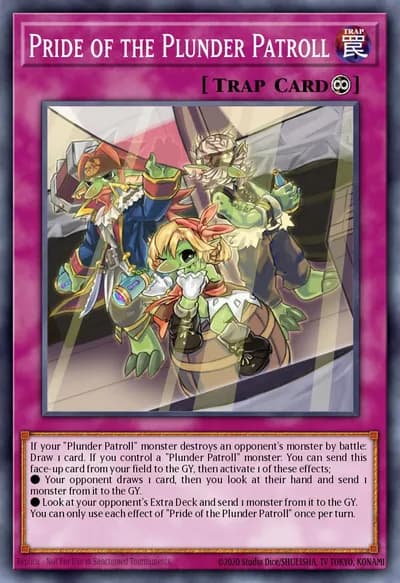 Orgulho da Patrulha do Saque — Carta Yu-Gi-Oh!