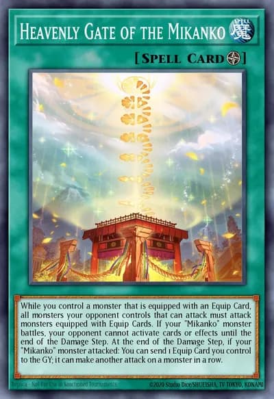 Heavenly Gate of the Mikanko — Carta Yu-Gi-Oh!