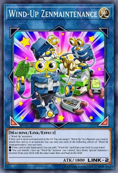 Wind-Up Zenmaintenance — Carta Yu-Gi-Oh!