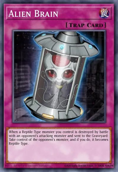 Alien Brain — Carta Yu-Gi-Oh!